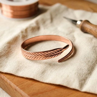 Adelheid Kupferarmband aus 99,9% reinem Kupfer