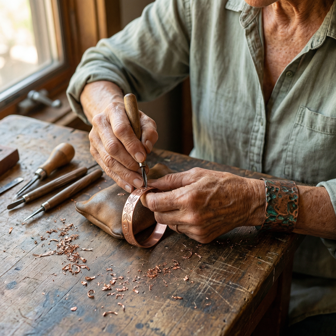 Elfriede Copper Bracelet
