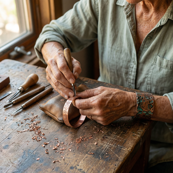Elfriede Copper Bracelet