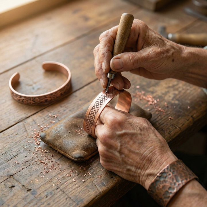 Christa Copper Set (Bracelet)