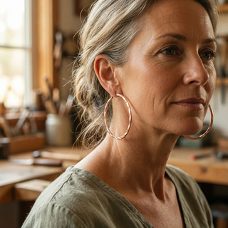 Ida Copper Earrings