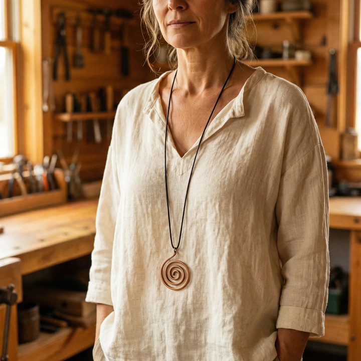 Lina Copper Necklace