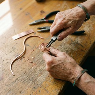 Nora Copper Anklet
