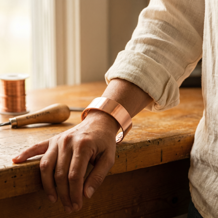 Sigrid Copper Bracelet
