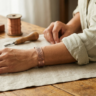 Vanessa Copper Bracelet