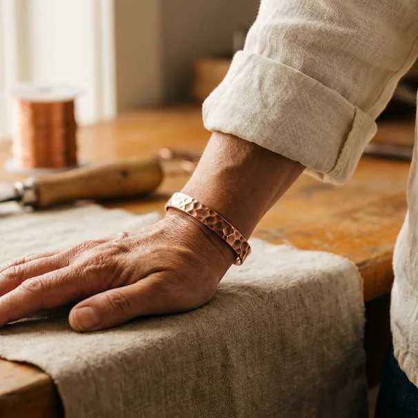 Waltraud Copper Bracelet