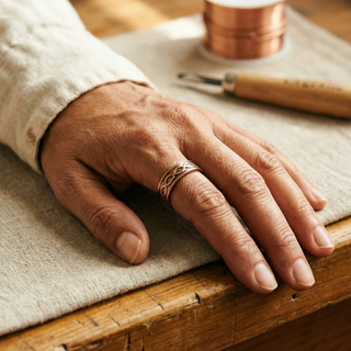 Larissa Copper Ring