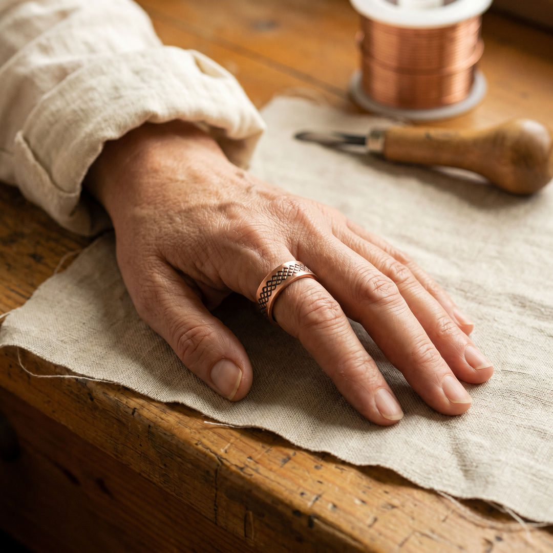 Amalia Copper Ring