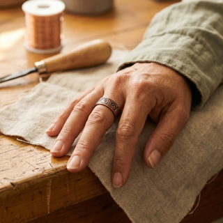 Antonia Copper Ring