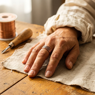 Carla Copper Ring