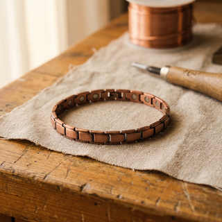 Vivien Copper Anklet