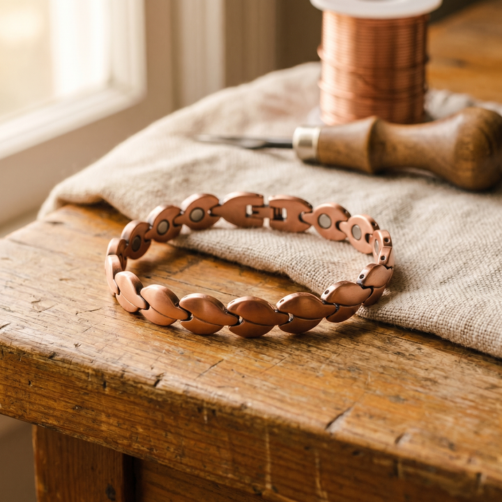Talia Copper Anklet