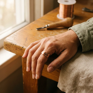 Verena Copper Ring