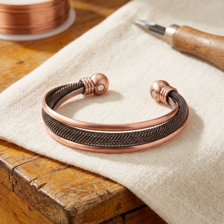 Gertrud Kupferarmband aus 99,9% reinem Kupfer