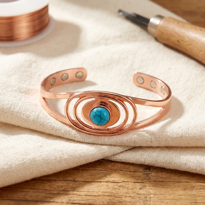 Irmgard Kupferarmband aus 99,9% reinem Kupfer