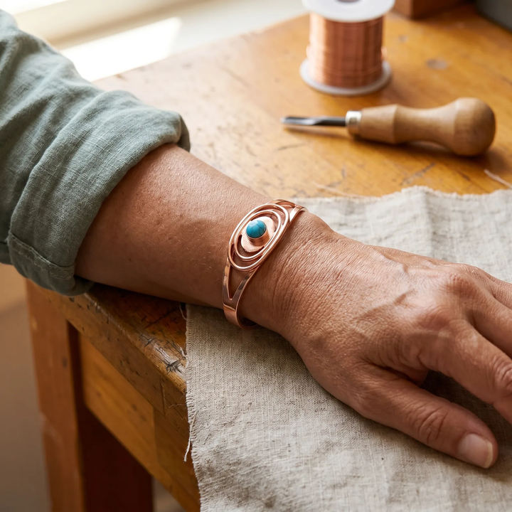 Irmgard Copper Bracelet