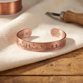 Claudia Kupferarmband aus 99,9% reinem Kupfer