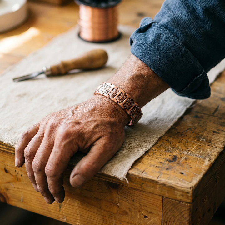 Anton Copper Bracelet