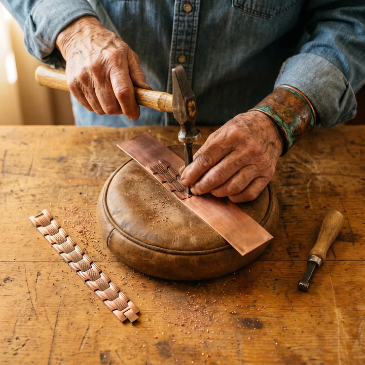 Theo Copper Bracelet