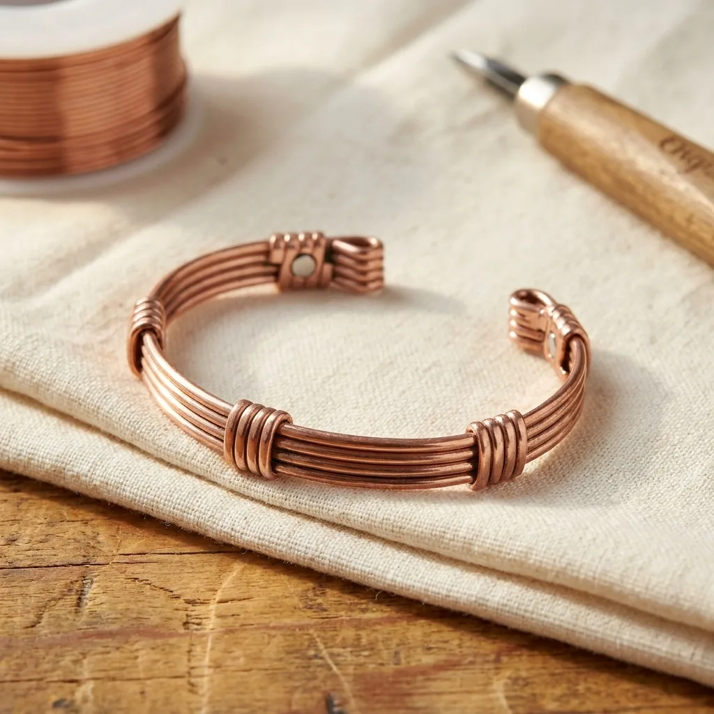 Frieda Kupferarmband aus 99,9% reinem Kupfer
