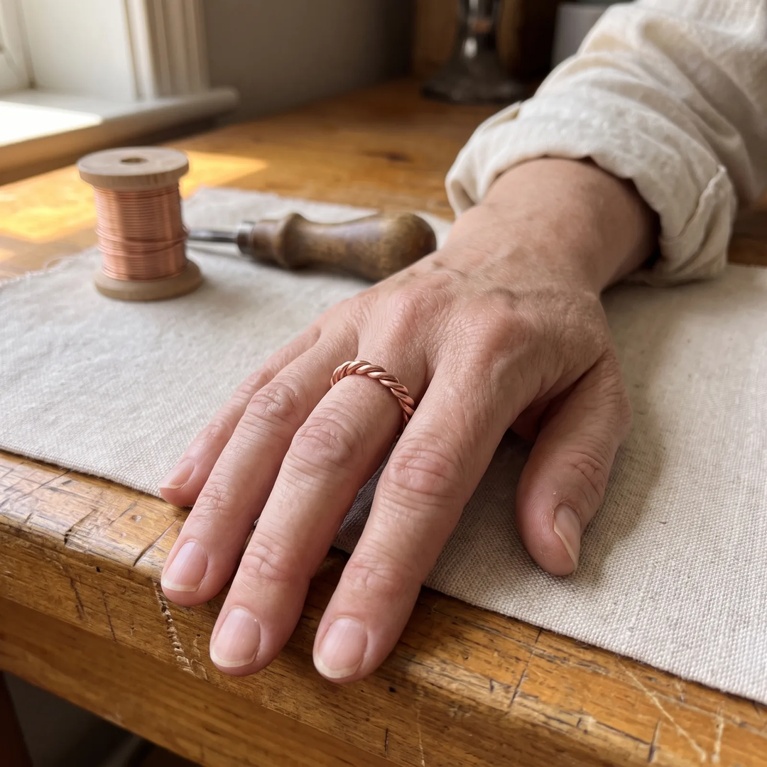 Selma Copper Ring