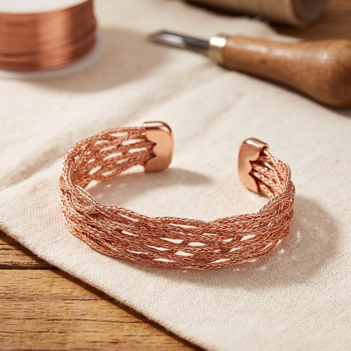 Marie Kupferarmband aus 99,9% reinem Kupfer