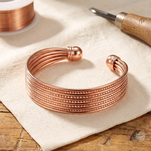 Luise Kupferarmband aus 99,9% reinem Kupfer